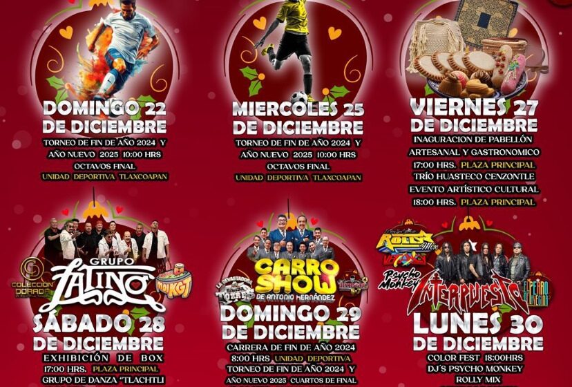  Presentan “Expo Feria de Año Nuevo” en Tlaxcoapan