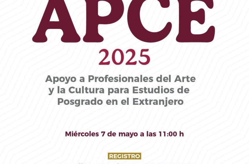  Abre convocatoria para artistas que deseen complementar sus conocimientos en el extranjero