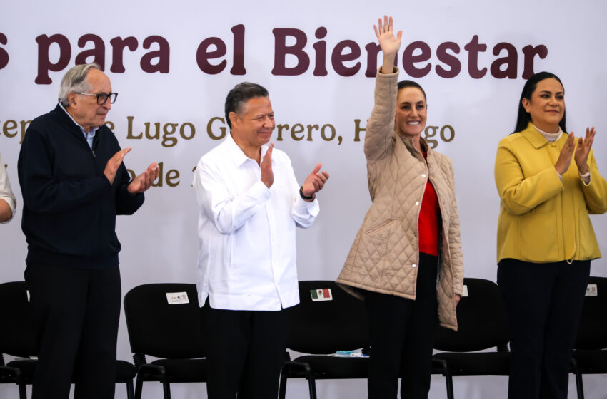  Claudia Sheinbaum realiza sexta visita a Hidalgo para supervisar avances del IMSS-Bienestar