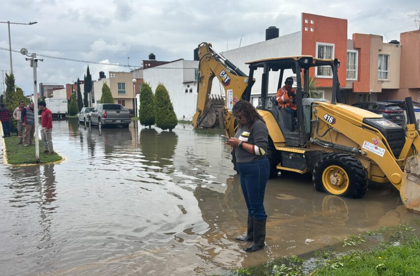  Se mantienen acciones coordinadas ante afectaciones por lluvias