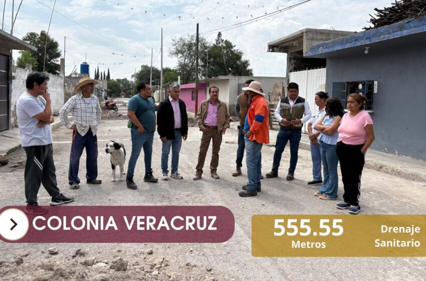  Mixquiahuala avanza con el desarrollo de obras públicas