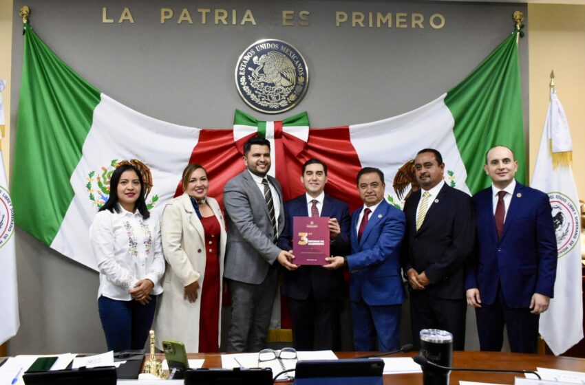 Napoleón González Pérez, secretario de Agricultura, comparece ante el Congreso y destaca fortalecimiento de la seguridad alimentaria